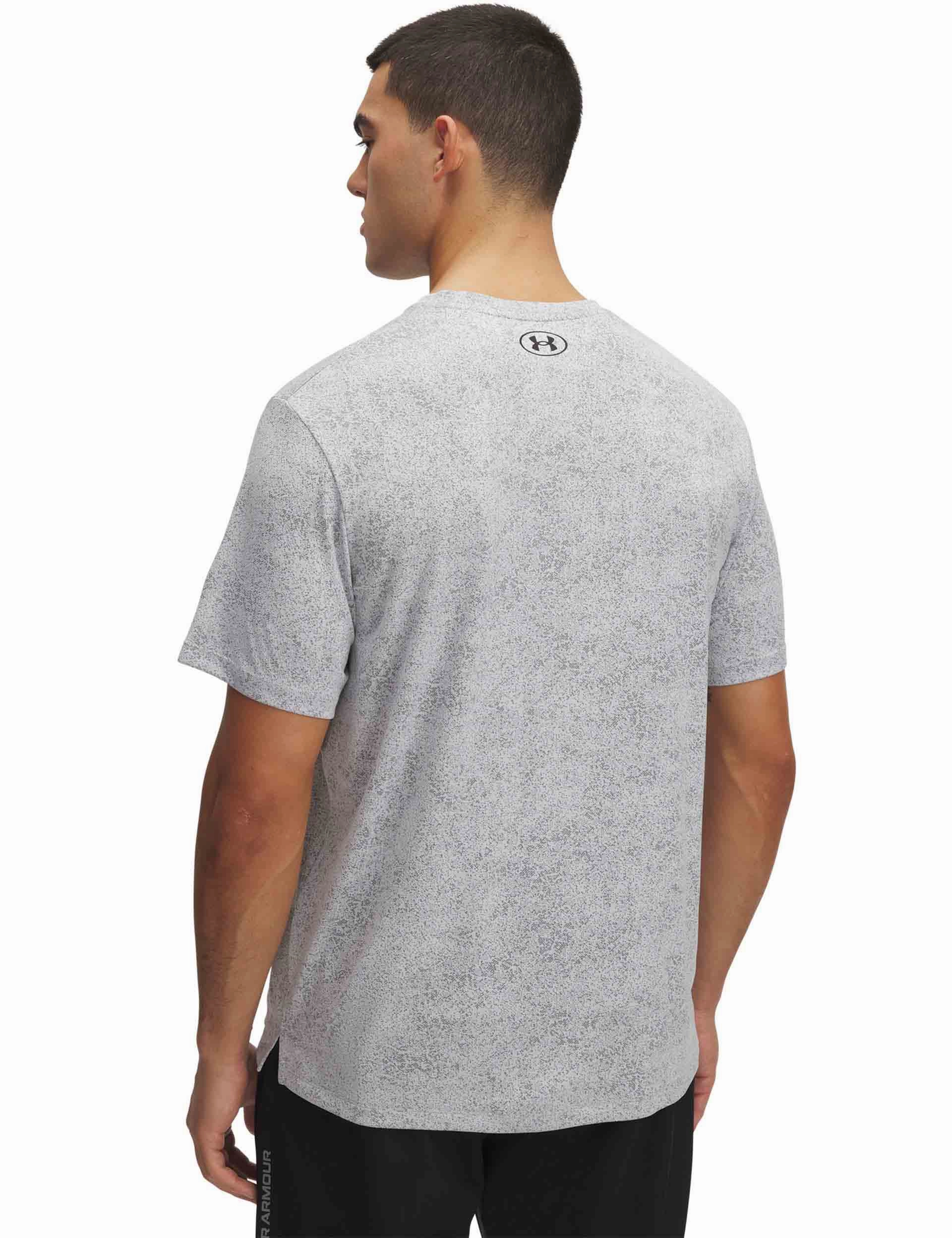 Tech Tee Novelty - Halo Gray/Black Shine Fit