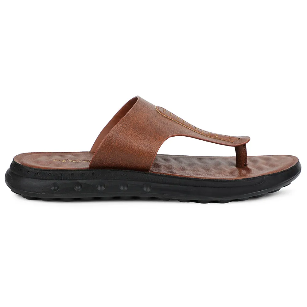 neutral support Healers Tan Casual Slipper For Men GHD-82 By Liberty