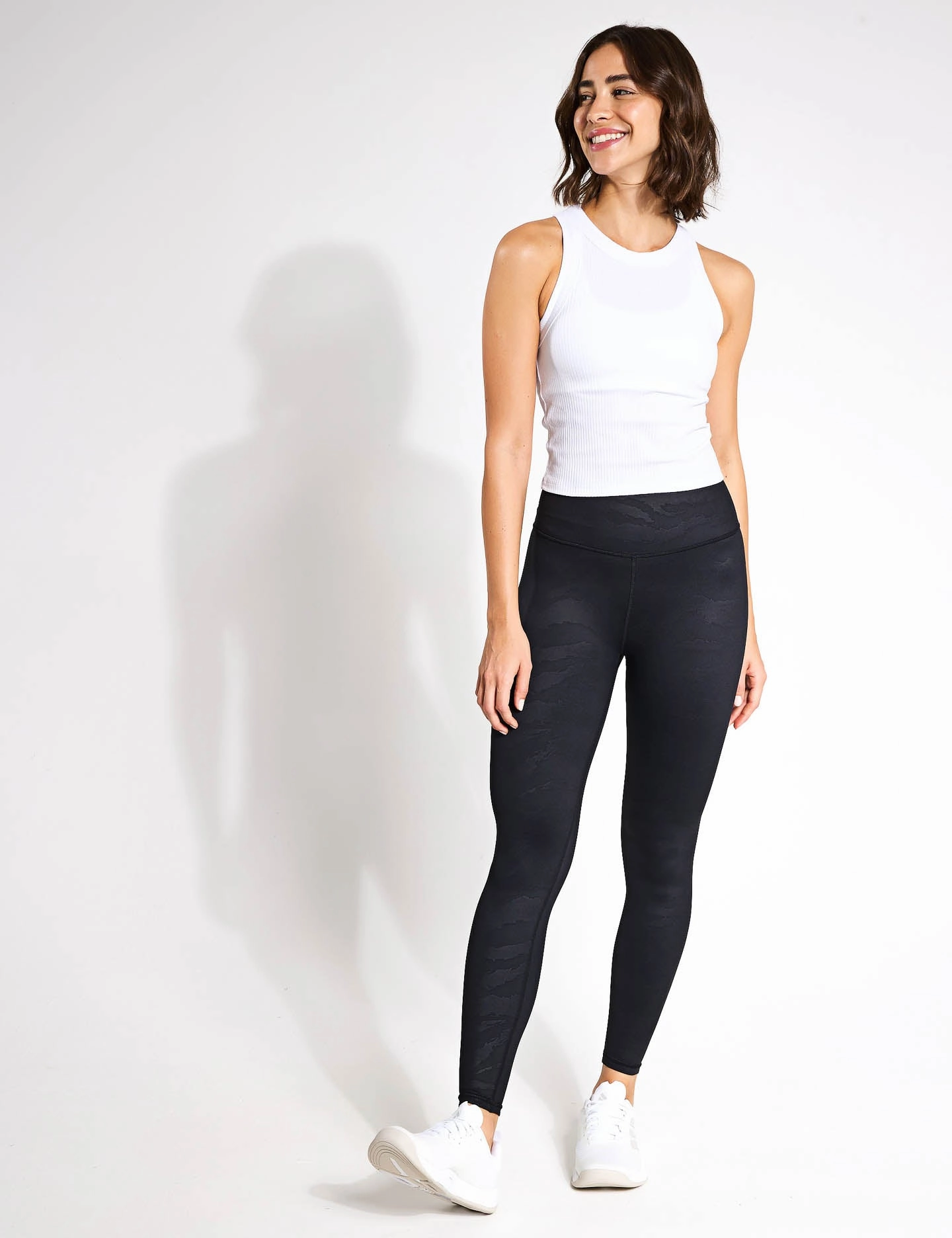 Harmony Tank Top - White Rib post war reconstruction