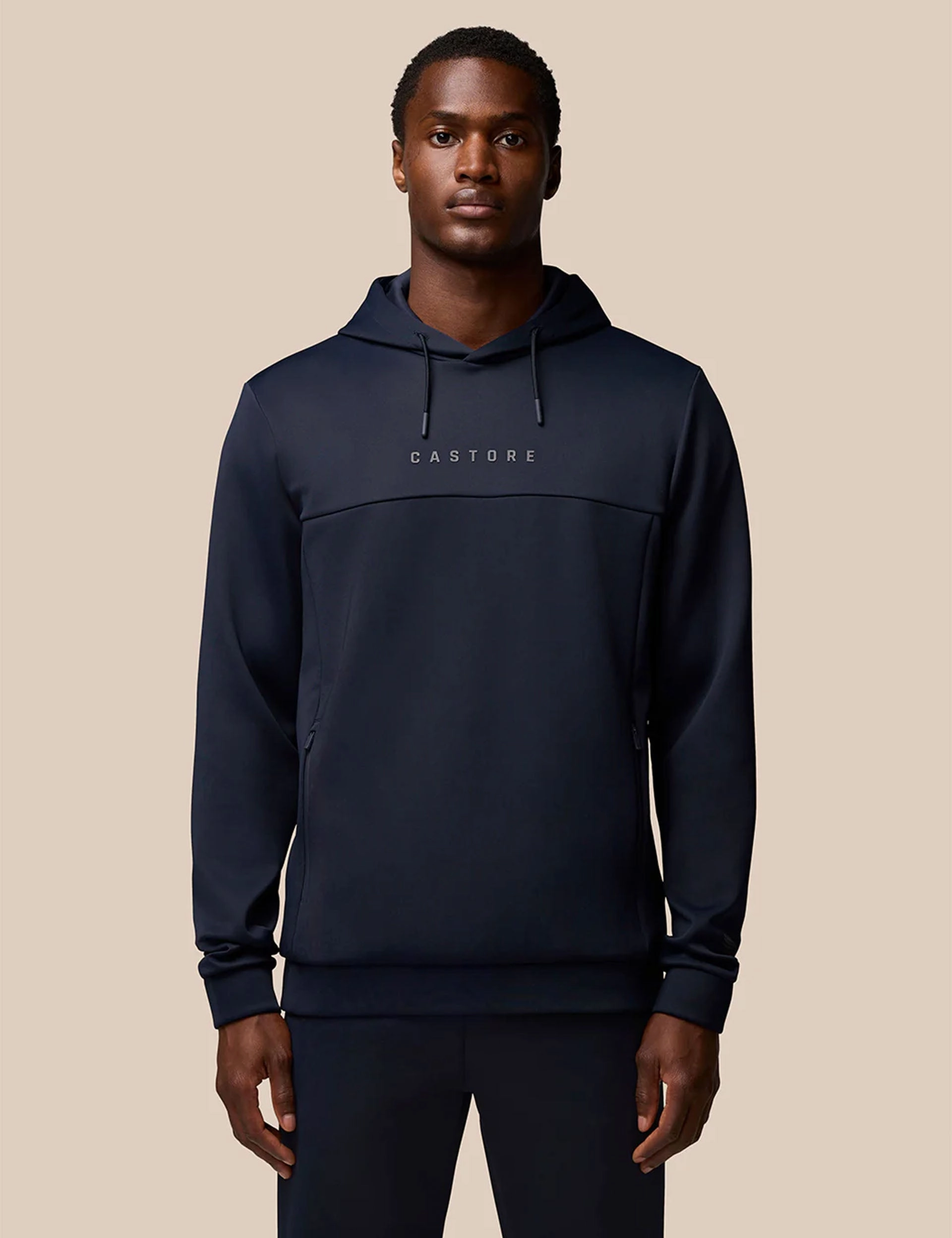 Warm Gloves Scuba Hoody - Midnight Navy/Midnight Navy