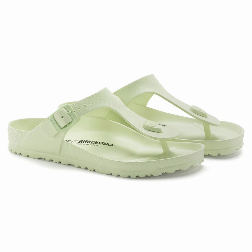 Casual Protection Lightweight Material Birkenstock Women's Gizeh EVA - Faded Lime