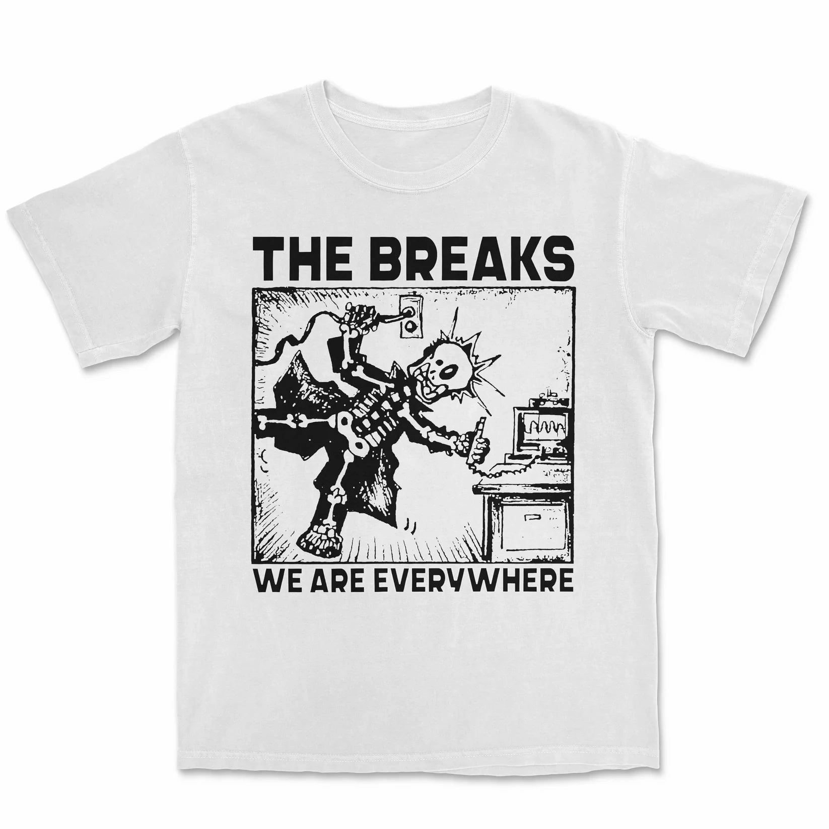 Halo Glow The Breaks We Are Everywhere T-Shirt 'White'