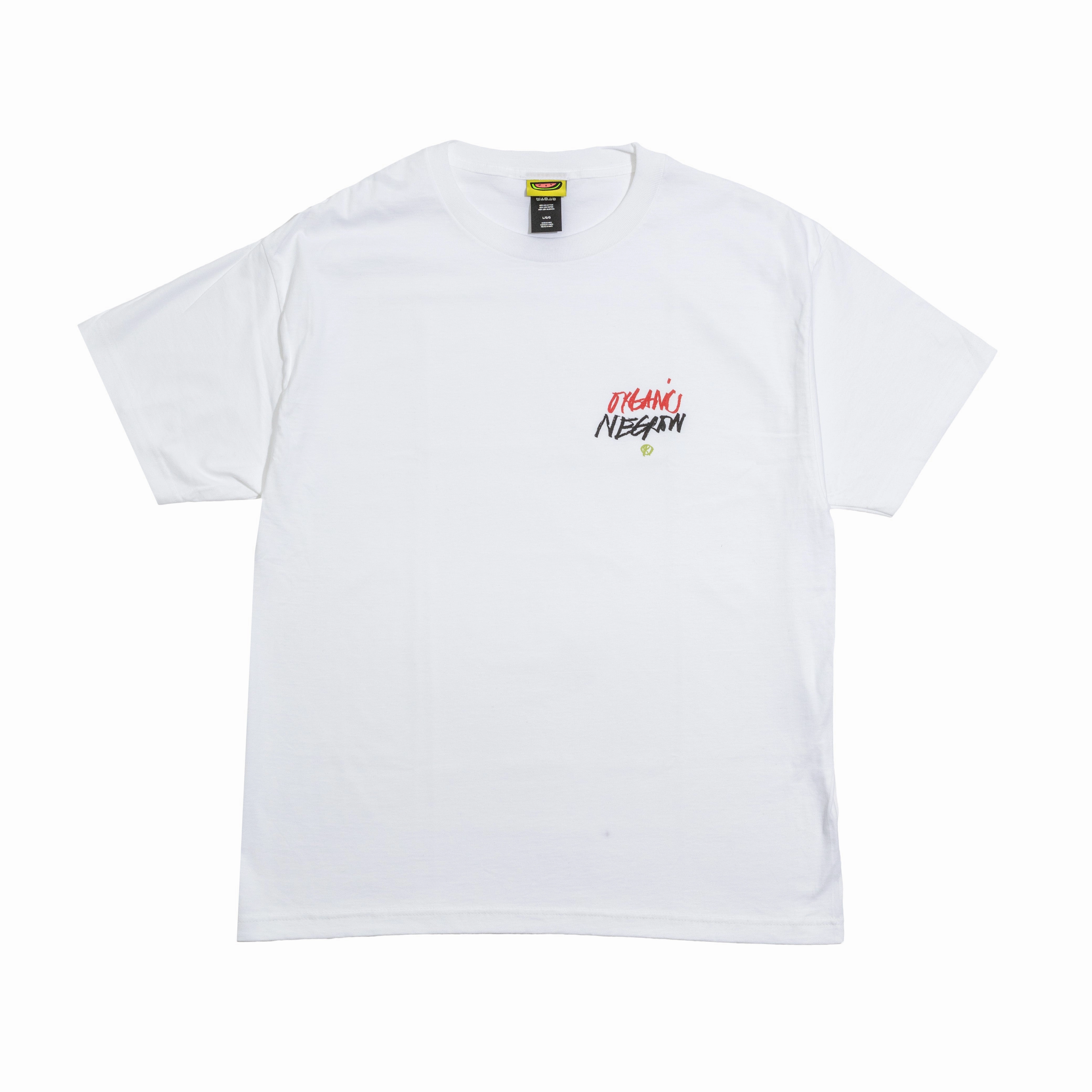 The Fruit Mkt Organic Negrow SS24 T- shirt 'White' Baby Soft