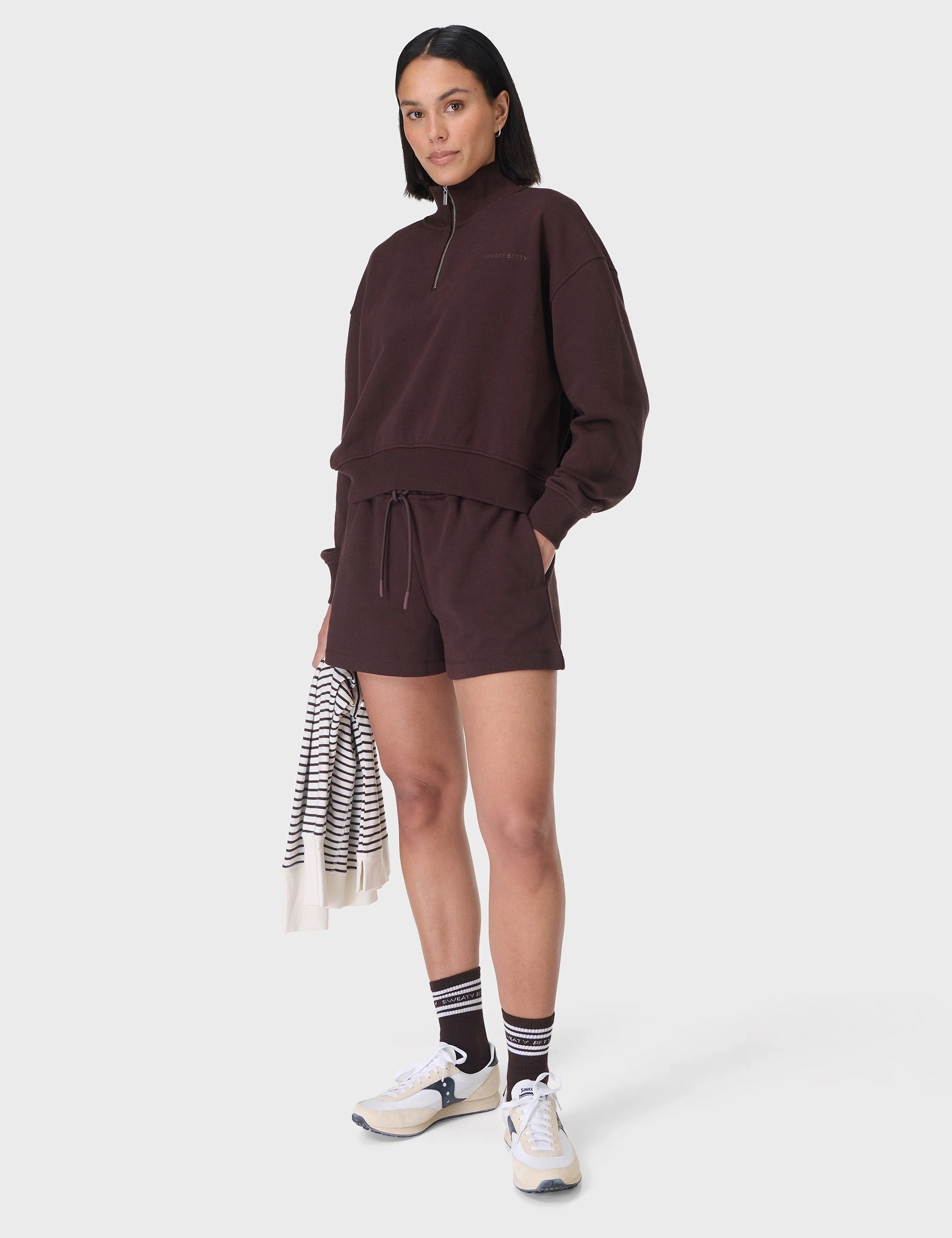 The Revive Shorts Set - Sable Brown All-Occasion