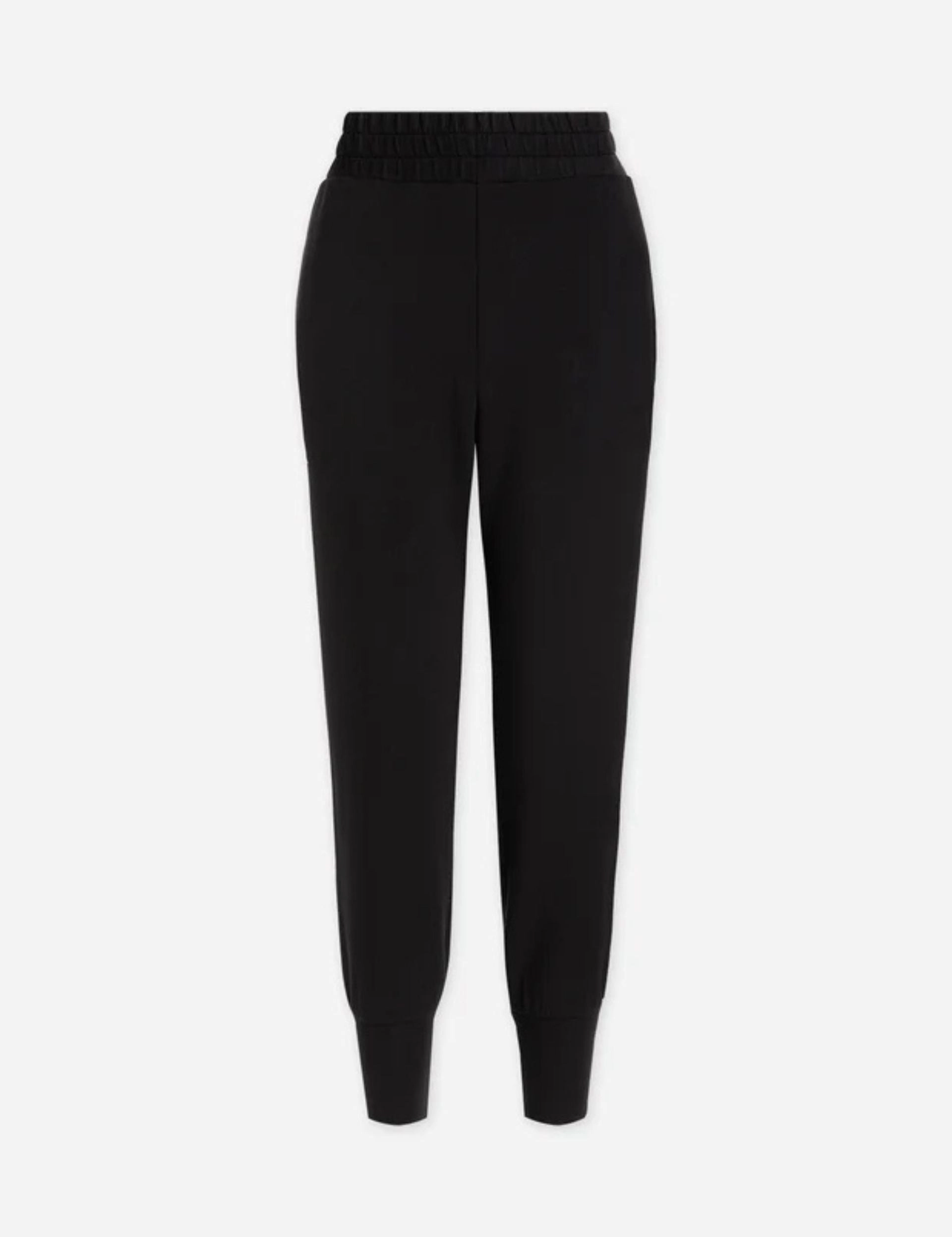 The Slim Cuff Pant 27.5" - Black Durable Stitch Lines Flexible Knee Gusset
