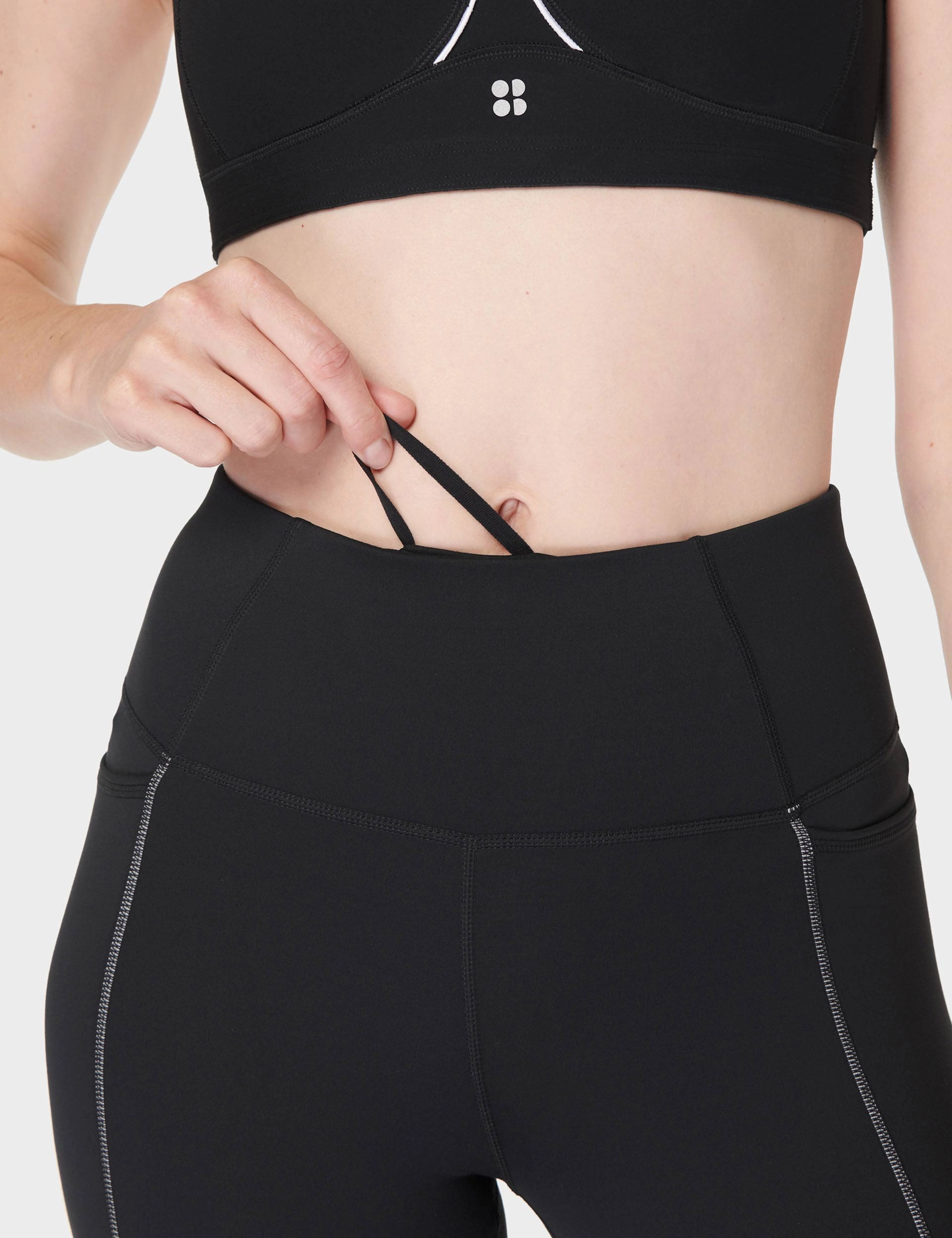 Therma Boost Running Leggings - Black Squat Proof Summer Wear