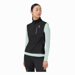 On Weather Vest Layered Skirt SustainableYarnBlend