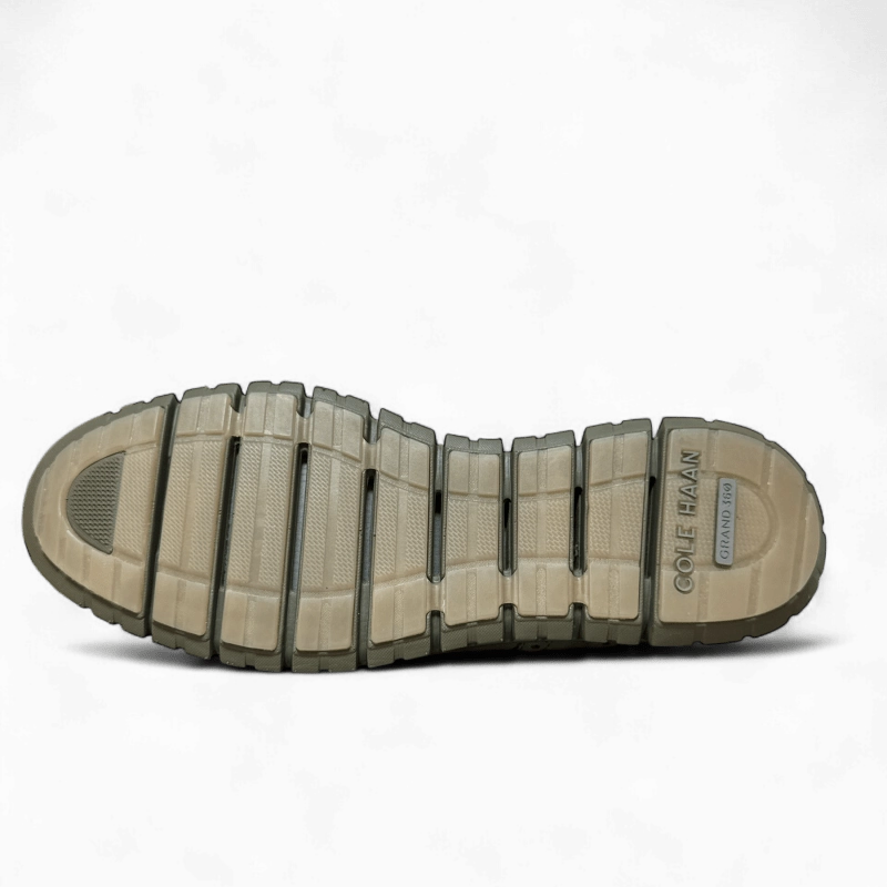 NoSlip Hem Story Mood Cole Haan Men's ZEROGRAND Remastered Wingtip - Sea Stone Nubuck