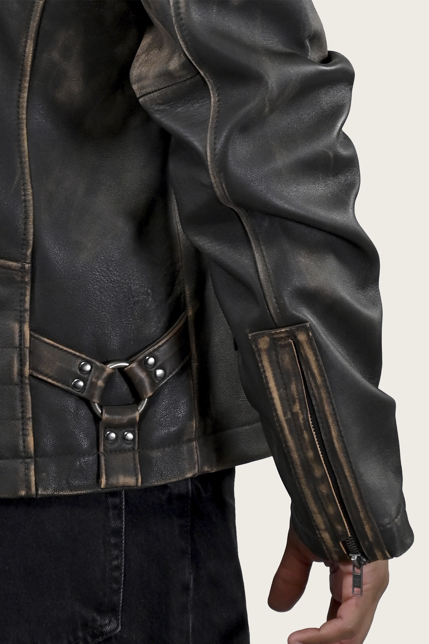 Fitted Design Timeless Design Leland Leather Jacket