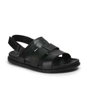 Healers By Liberty Men SOFT-4 Black Formal Sandal Traction pods