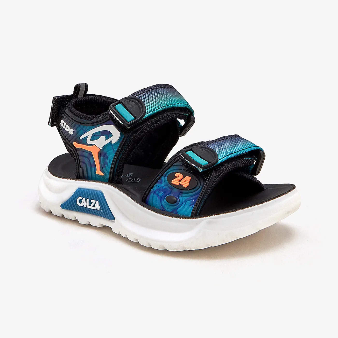Microcellular Shock Pad Thermoplastic Heel Stabilizer Boys' Athletic Sandals