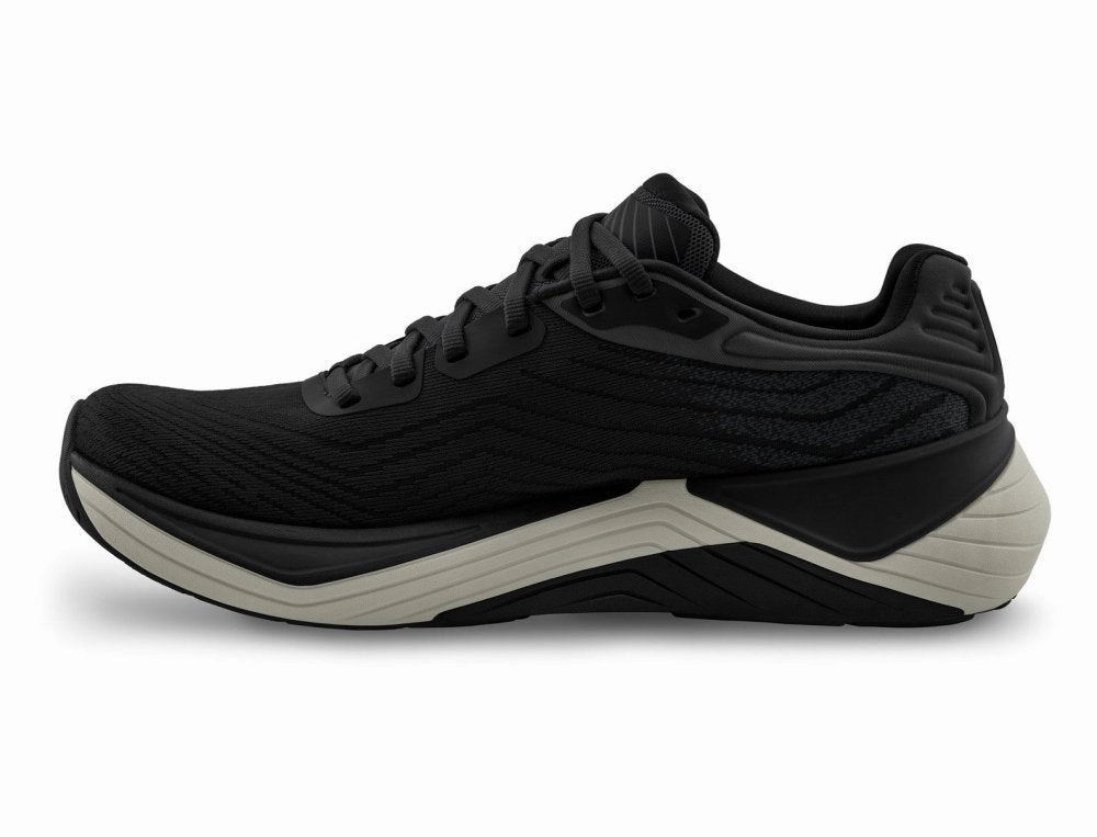 Topo Athletic Men's Ultrafly 5 - Black/Charcoal Ultimate Comfort