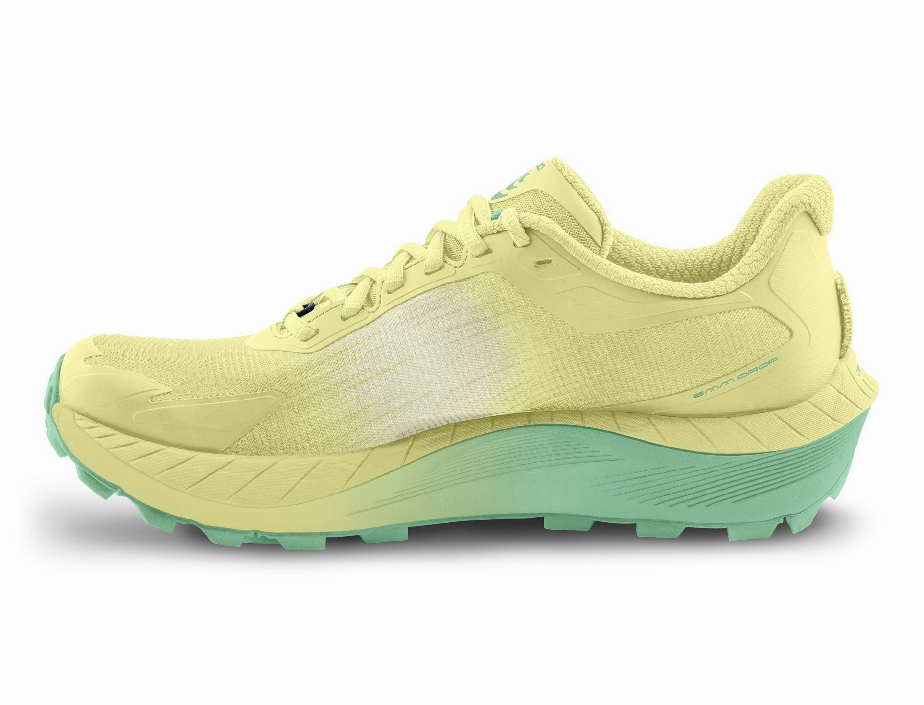 Topo Athletic Women's MTN Racer 4 - Yellow/Green Compression Molded EVA