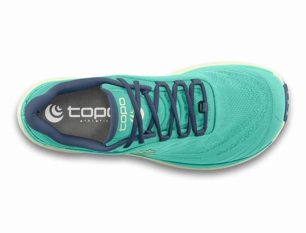 Flexible Midsole time-saving Topo Athletic Women's Pursuit 2 - Blue/Green