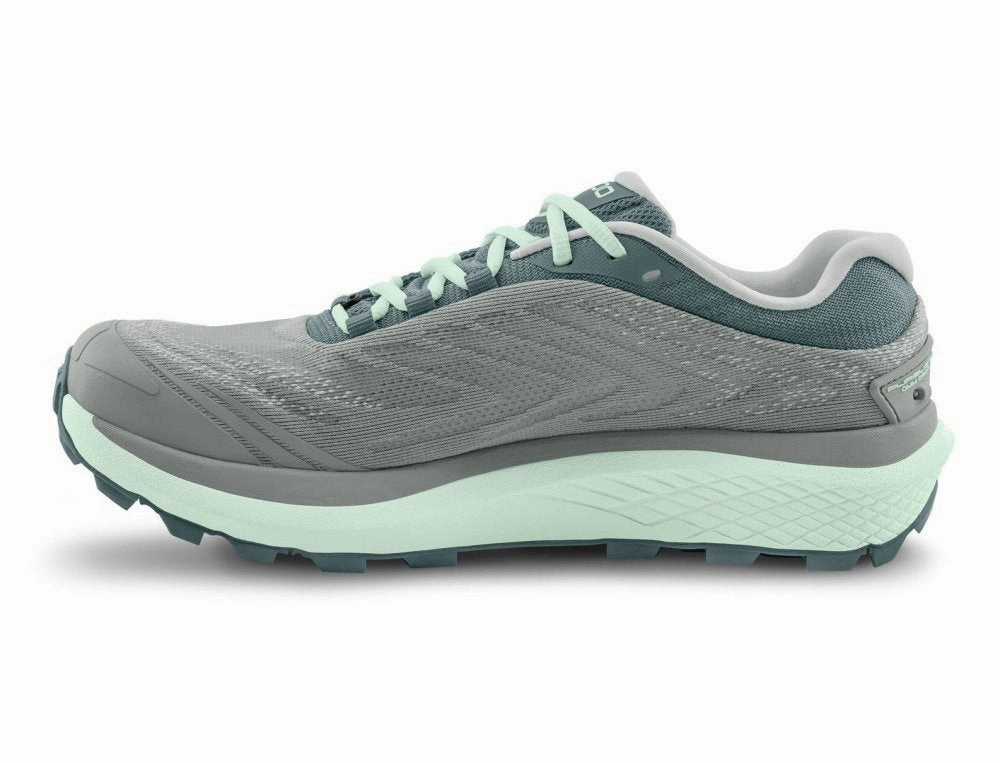 Foot Protection Flattering wear Topo Athletic Women's Pursuit 2 - Grey/Mint