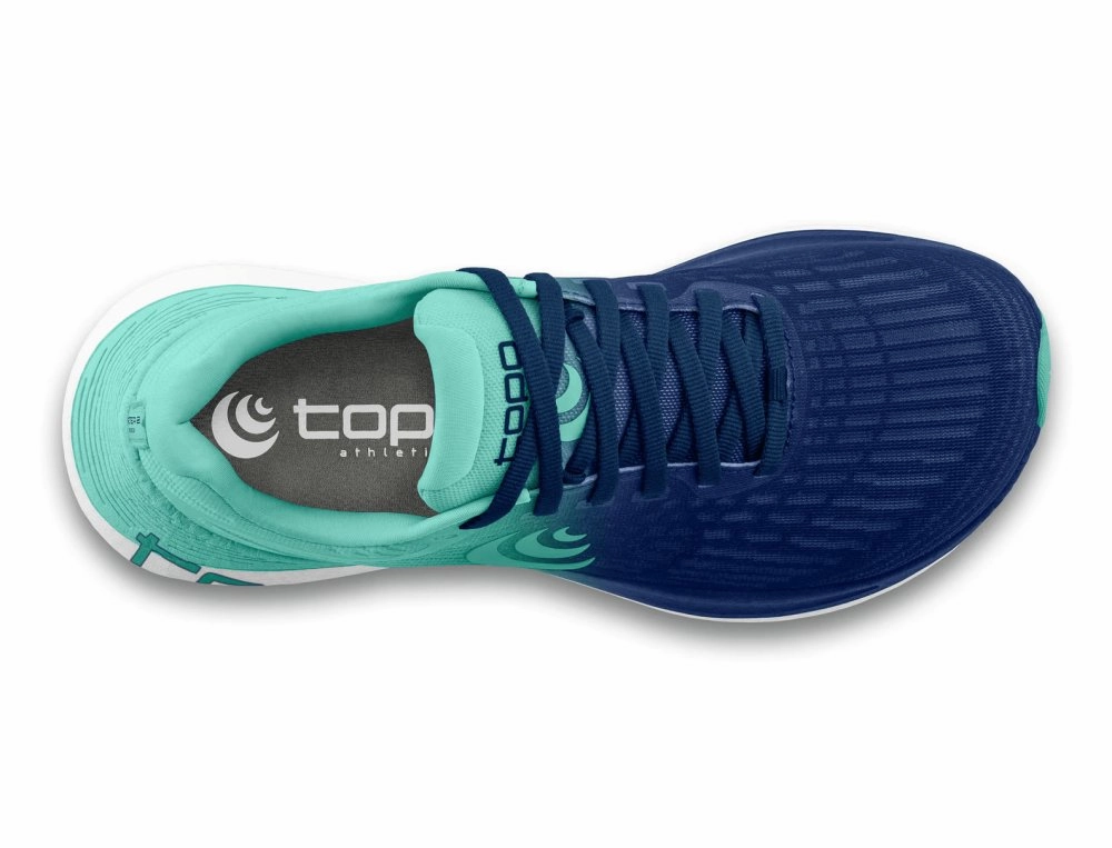 Handcrafted Details Secure Style Topo Athletic Women's Specter 2 - Blue/Blue