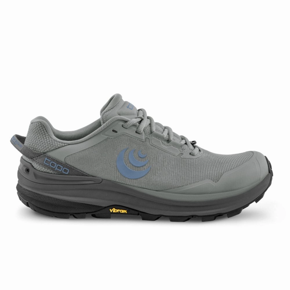 Topo Athletic Women's Traverse - Grey/Blue Padded Design