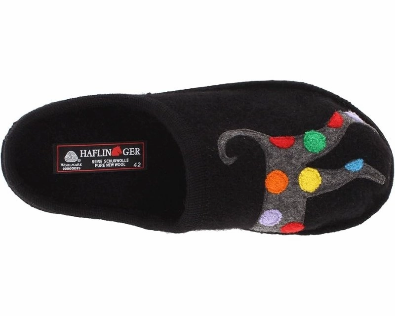 Haflinger Women's Jack - Black AbrasionFree Edging