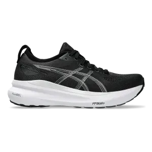 running tops leather - upper - quality - luxury shoes Asics Gel Kayano 31 - Black - Pure Silver