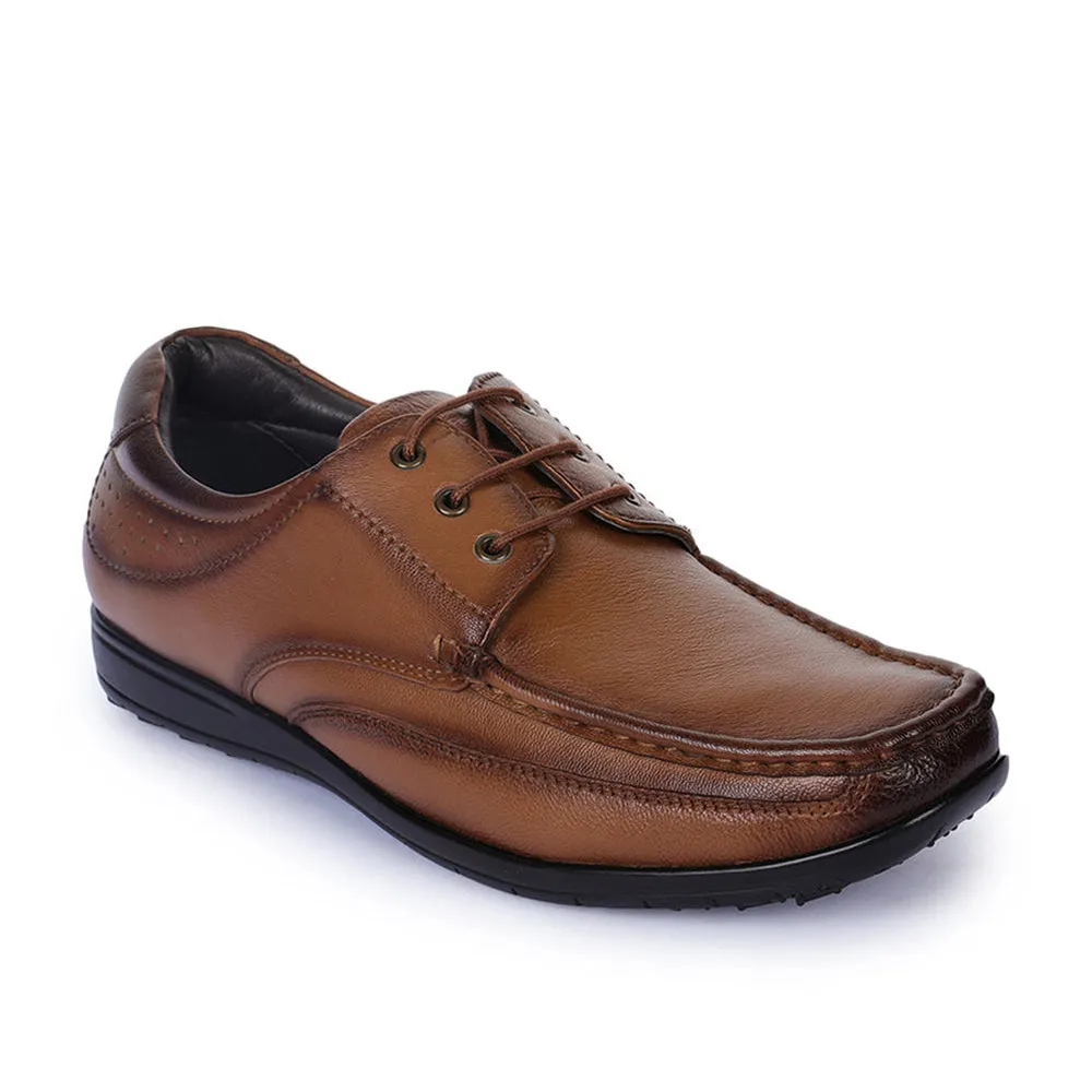 Healers Formal (Tan) Lace-Up Shoes For Men FL-1414 By Liberty breathable - mesh - upper shoes foam - sole shoes
