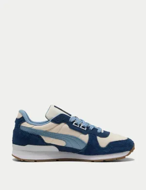 Vibration Damping Core running in an estuary area shoes RX 737 Vintage Sneakers - Alpine Snow/Persian Blue
