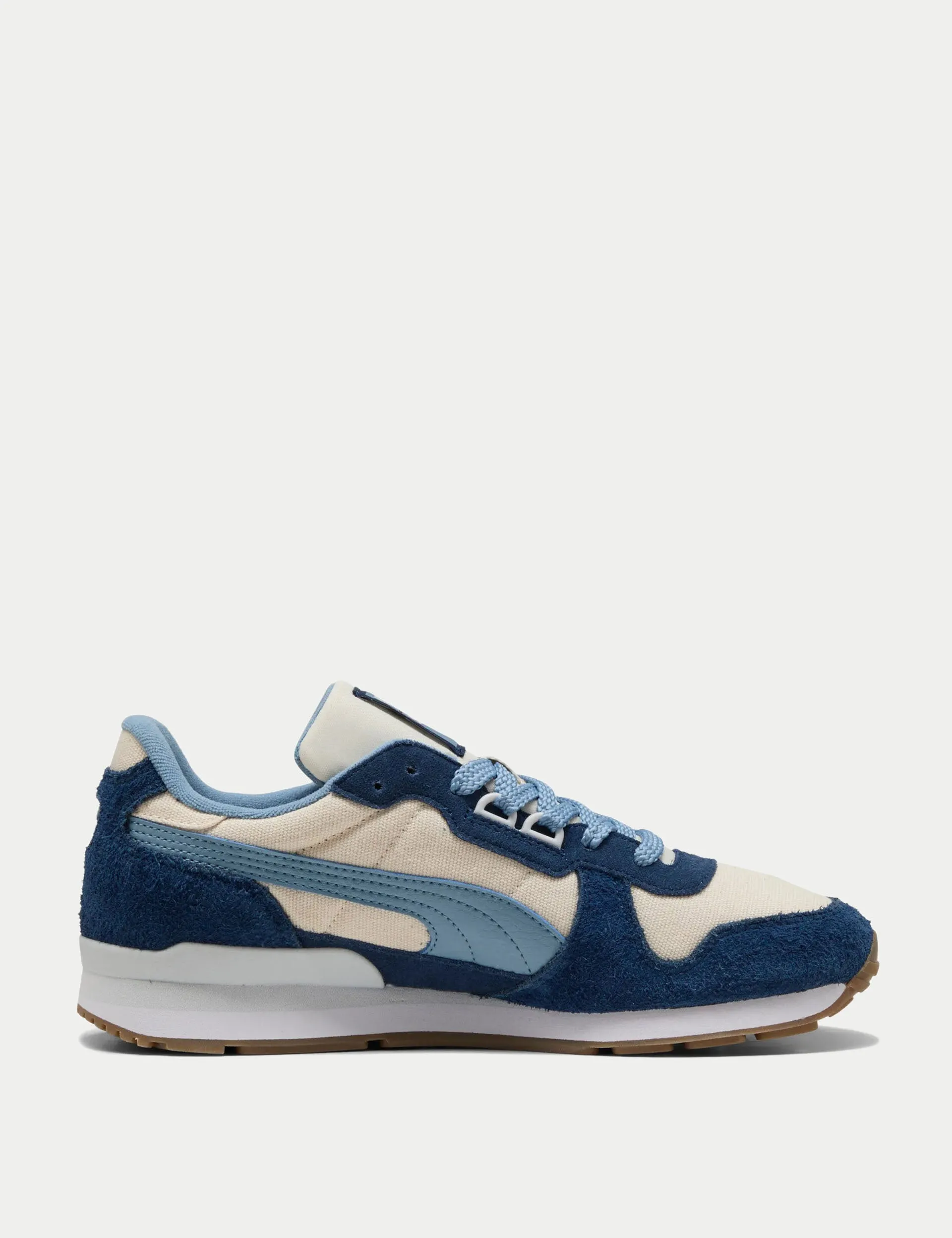 Vibration Damping Core running in an estuary area shoes RX 737 Vintage Sneakers - Alpine Snow/Persian Blue