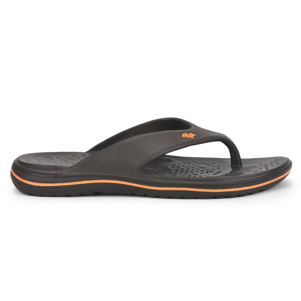 A-HA Casual Brown Flip Flop For Men BEACHTIME By Liberty Energy Returning Foam