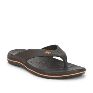 A-HA Casual Brown Flip Flop For Men BEACHTIME By Liberty Shock - absorbing technology