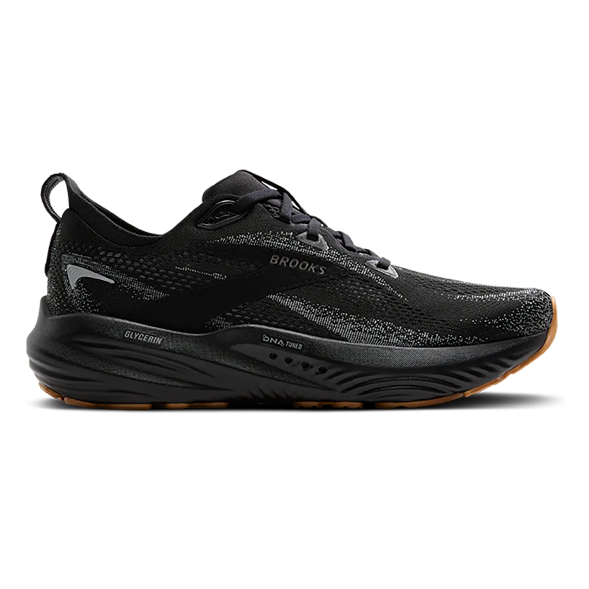 Brooks Glycerin 22 Black - Primer Gray - Biscuit long lasting durability