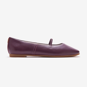 Removable liners all - weather - use shoes Travel Flats - Merlot