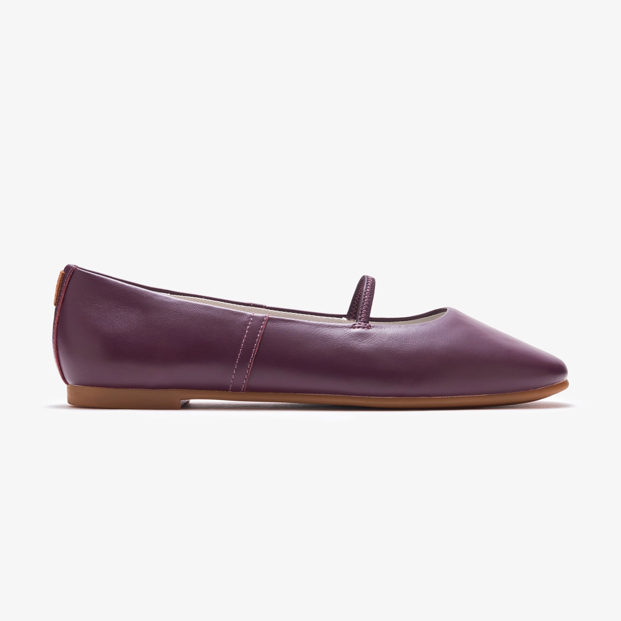 Removable liners all - weather - use shoes Travel Flats - Merlot