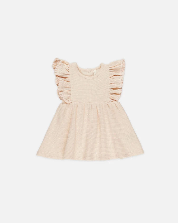 Quincy Mae Daisy Dress - Antique Glittery kids' wear Skiing wear for children