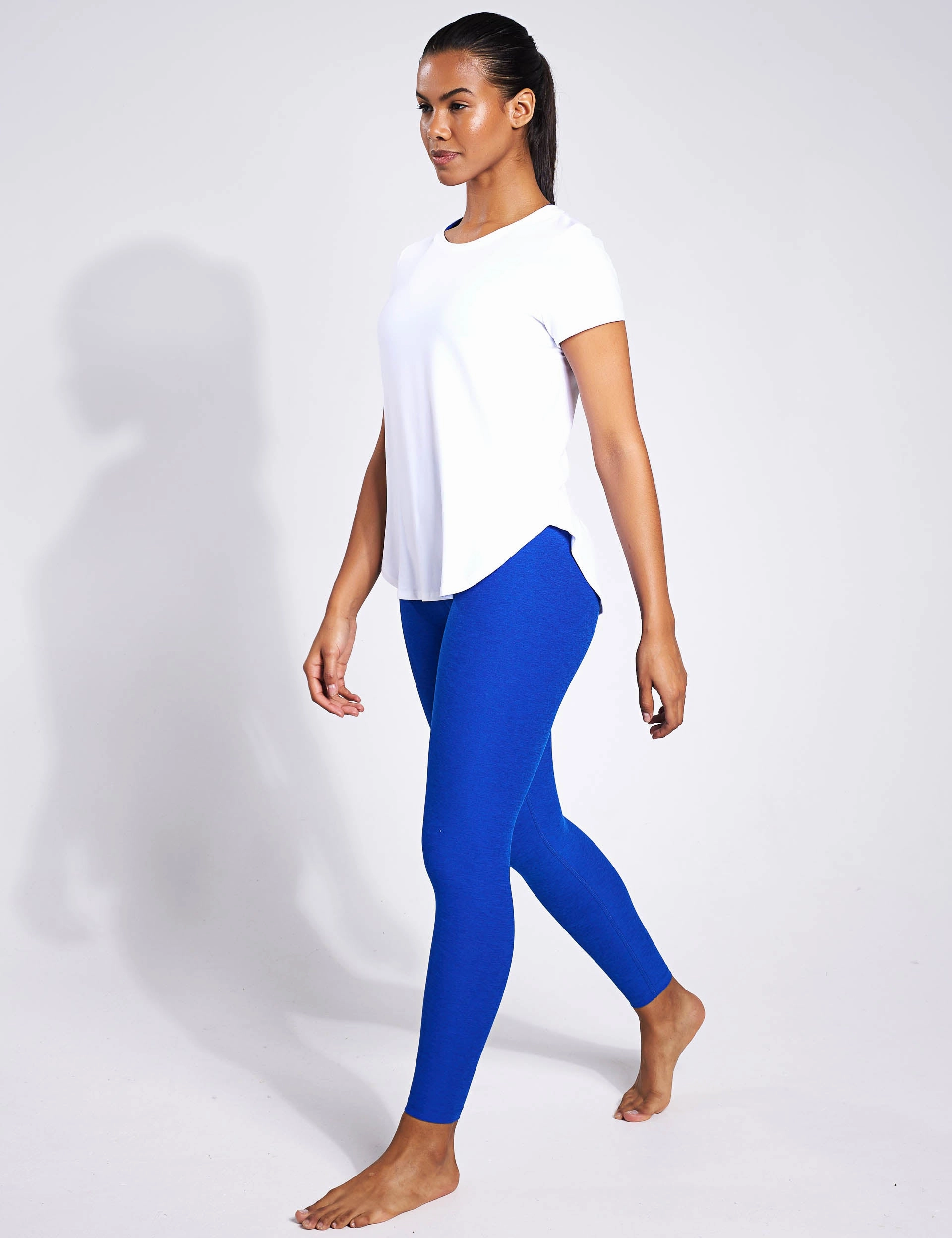 Non Slip Inner Layer Outdoor Apparel Featherweight On the Down Low Tee - Cloud White