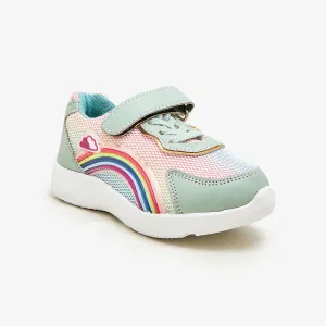 waterproof fitness class Girls Rainbow Sneakers
