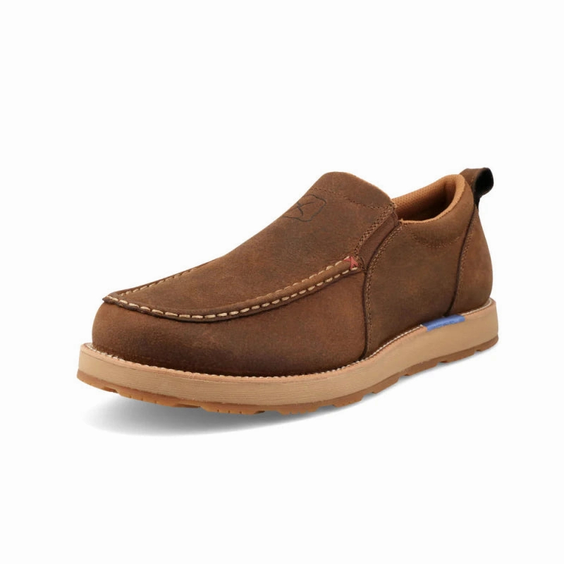 Twisted X Men's MCAX004 - Tawny Brown SlipResistantHem