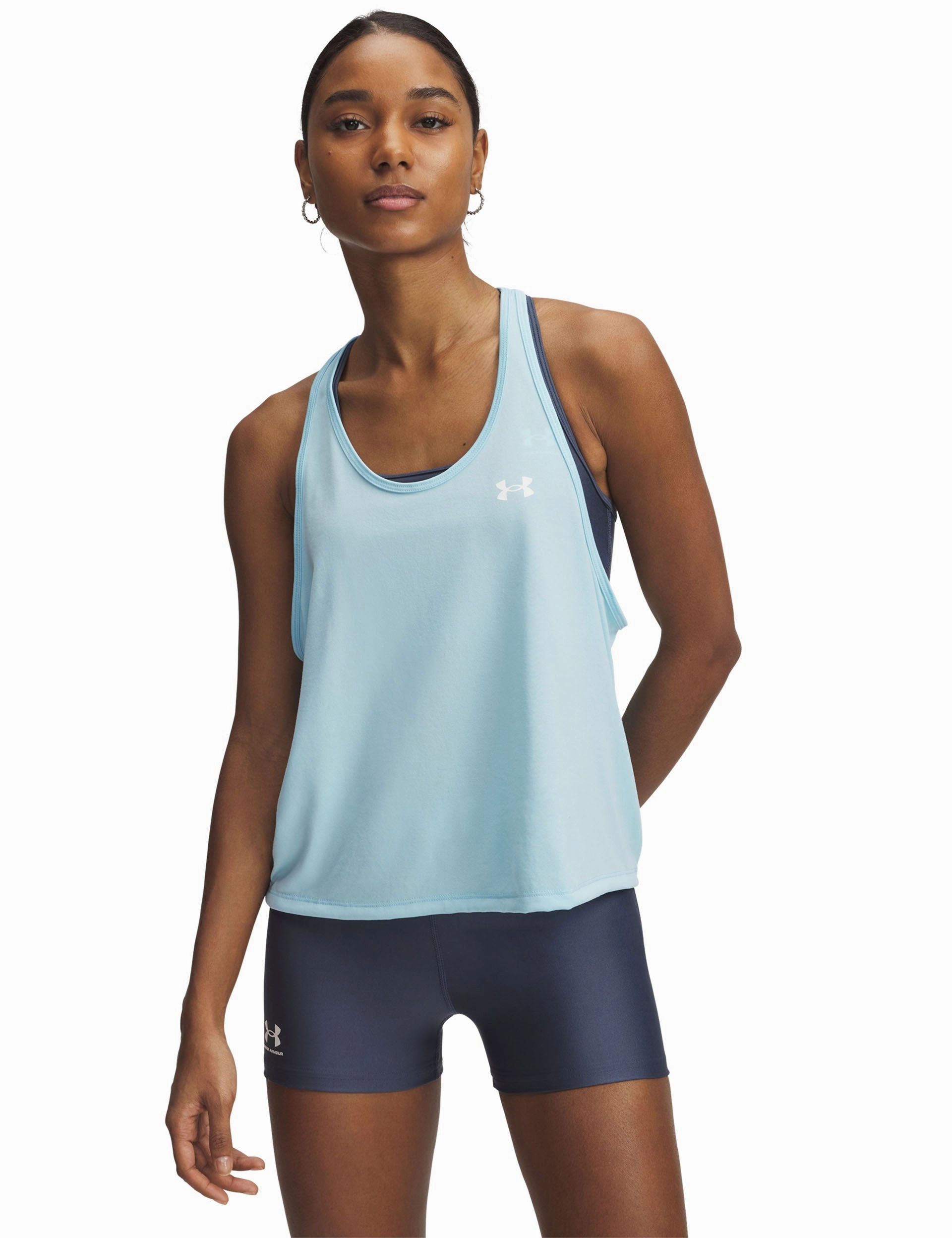 Elegant Blouse UA Tech Swing Tank - Stream