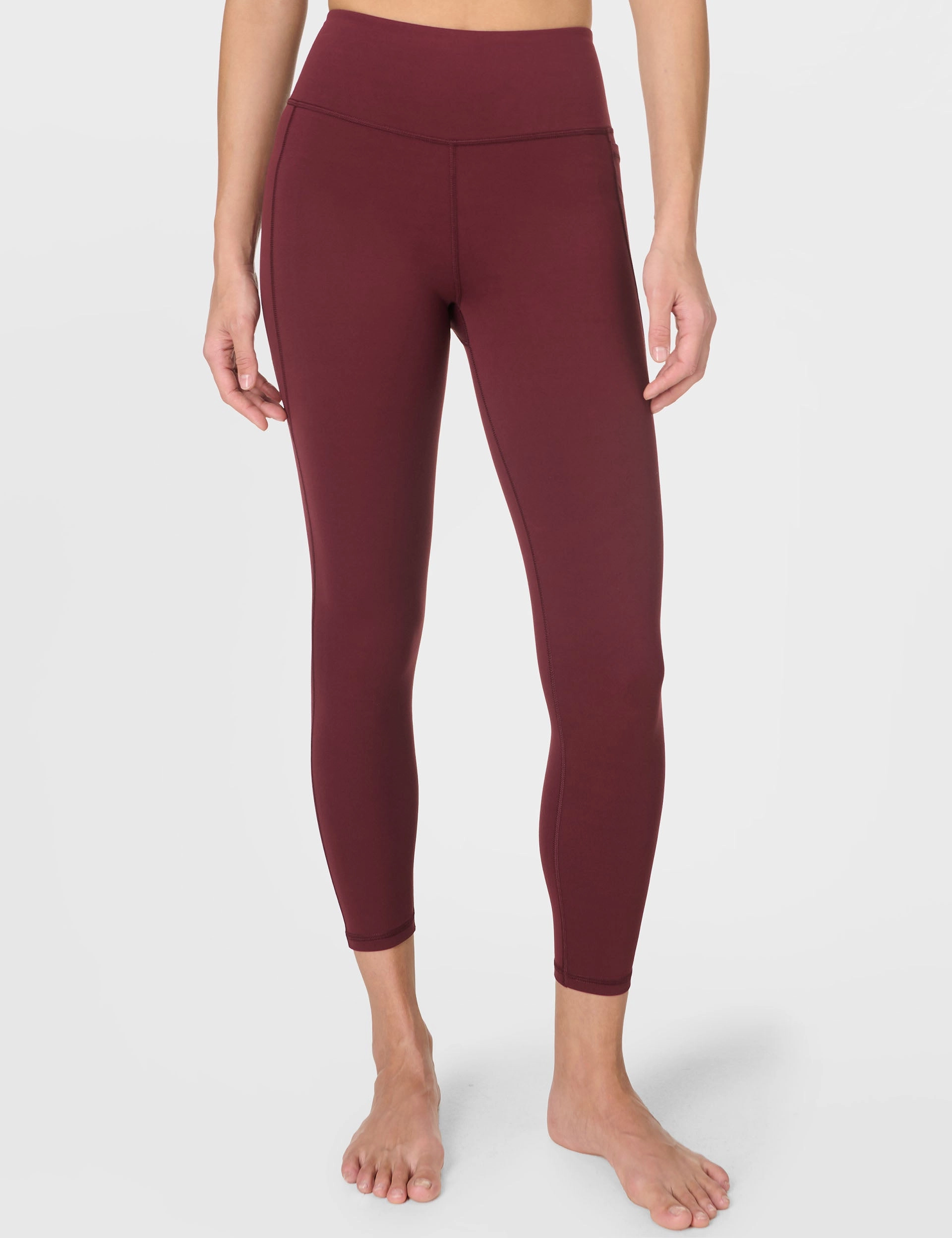 Ultimate Studio 7/8 Legging - Garnet Red SustainableBlend StretchComfort