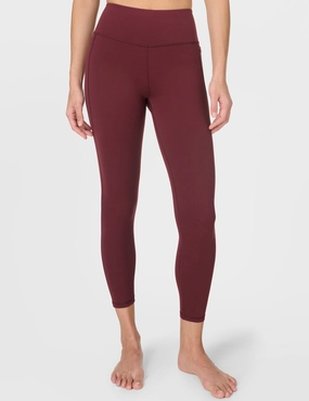 Ultimate Studio 7/8 Legging - Garnet Red SustainableBlend StretchComfort