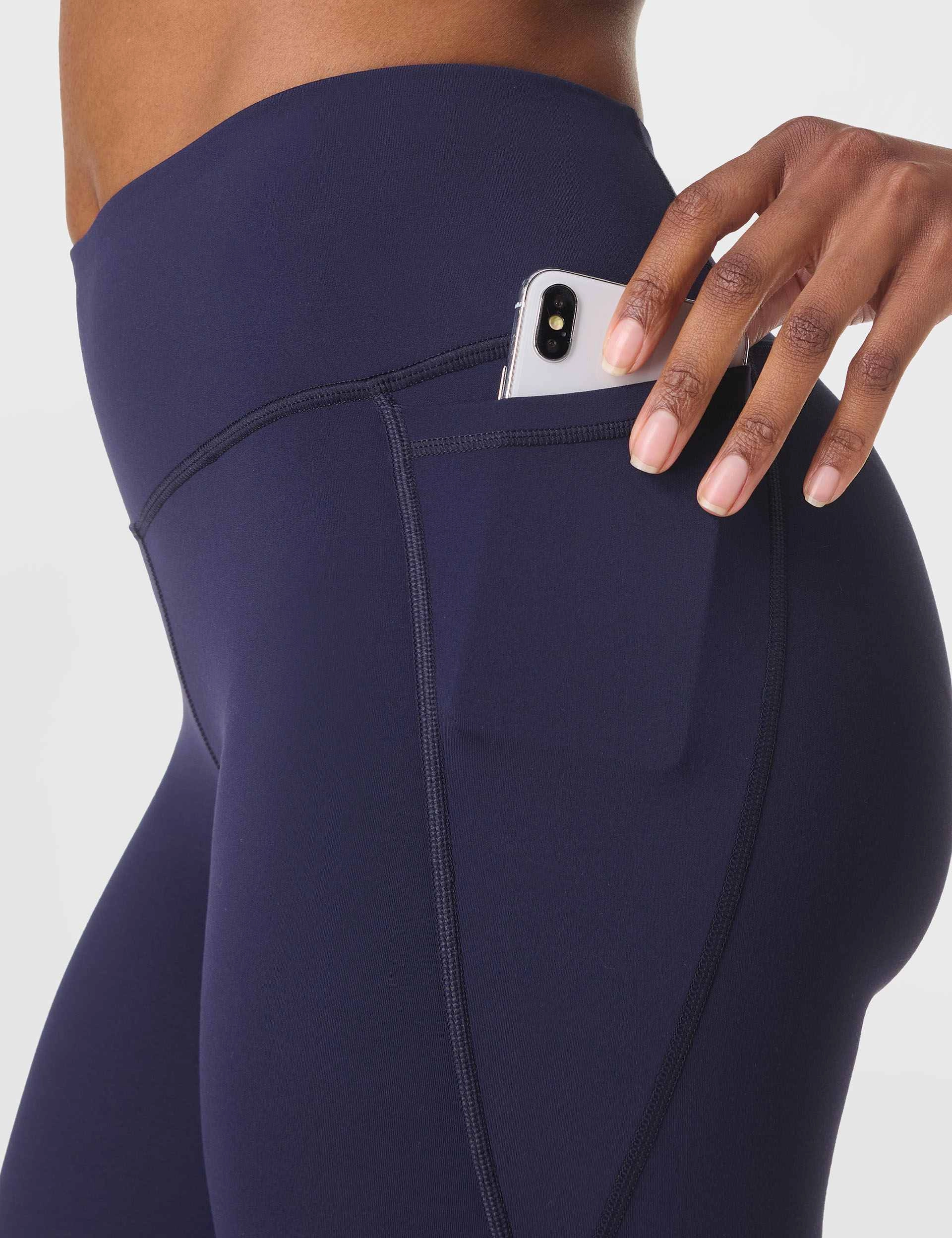 LightweightKnit LightweightMaterial Ultimate Studio 7/8 Legging - Midnight Navy Blue