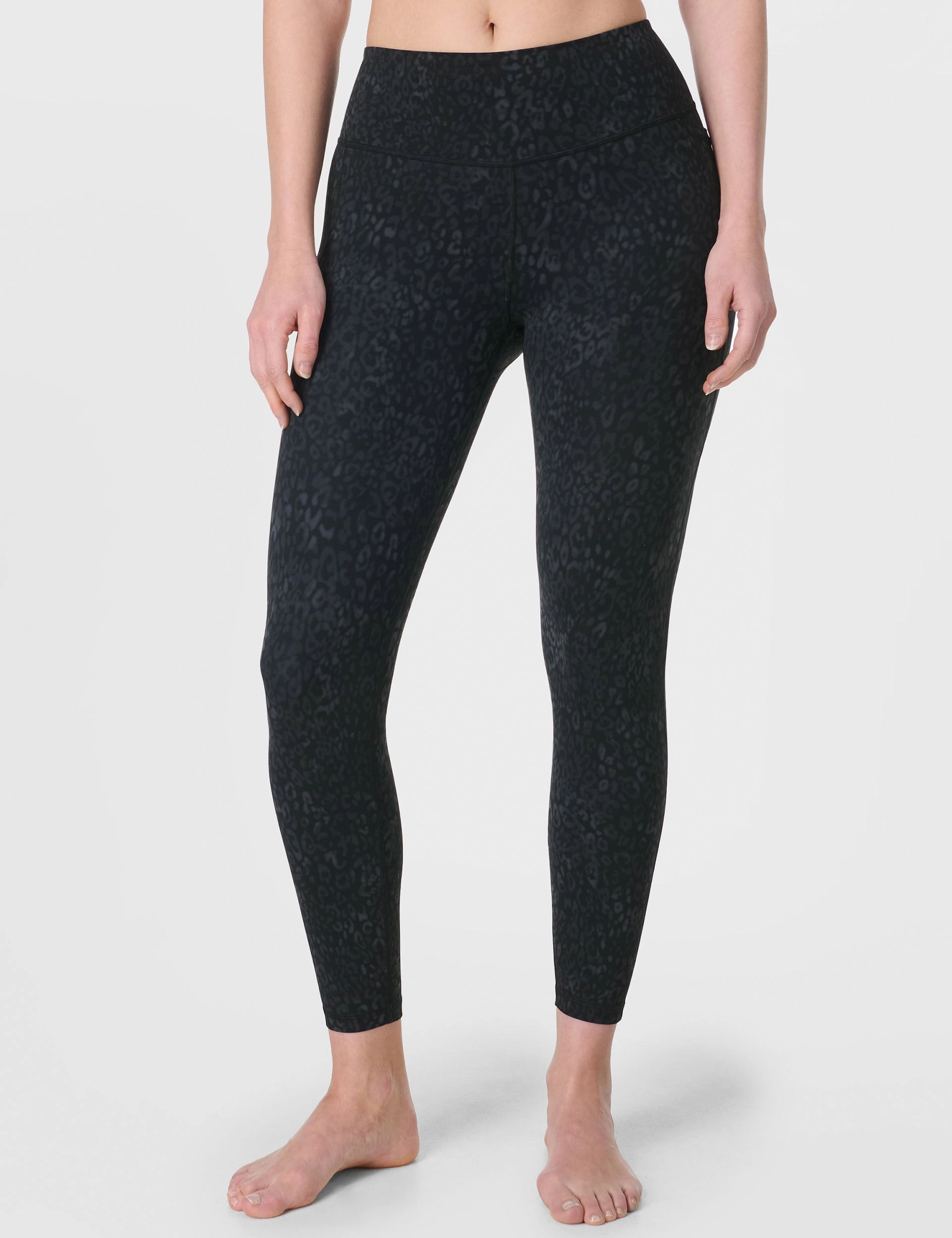 SnagFree Surface Self Love Ultimate Studio 7/8 Leggings - Black Panther Print