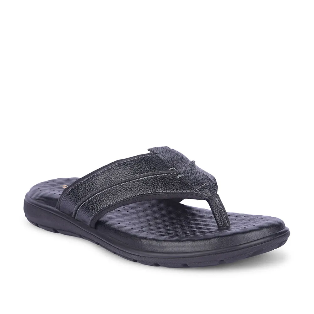 Healers By Liberty Mens CSS-1 Black Casual Thong Upgraded version Sustainable Midsole Compound