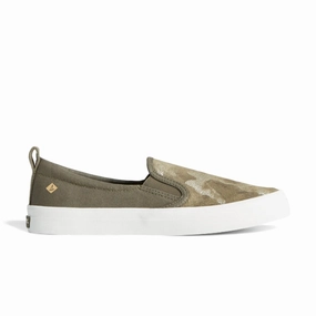 Sperry Women's Crest Twin Gore Camo - Olive Flow Core