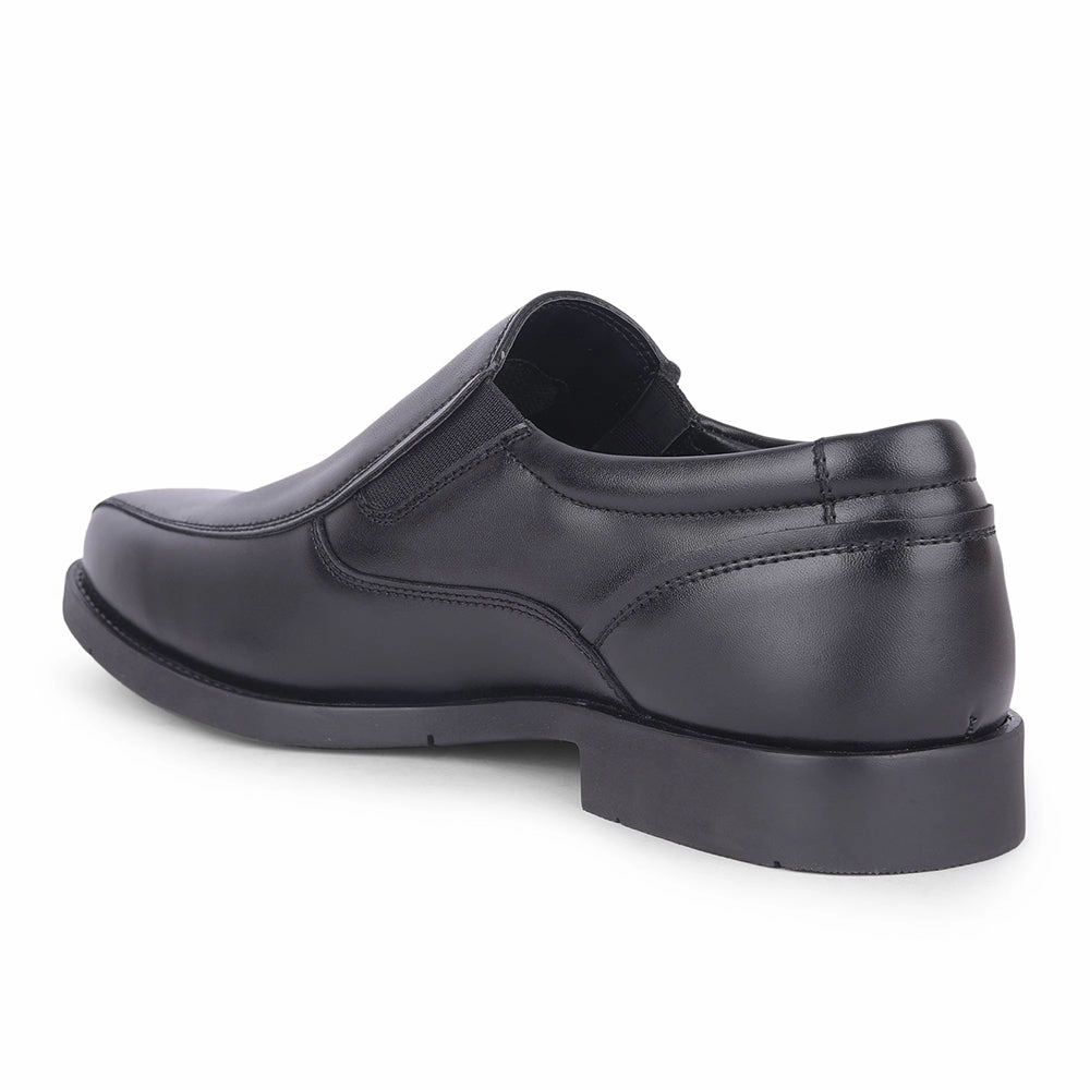 road runner shoes Fortune By Liberty Mens ECO-4E Black Casual Non Lacing Shoes