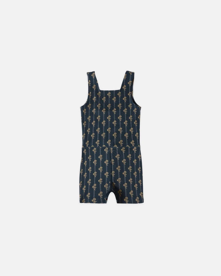 Rylee & Cru Malibu Bodysuit - Vintage Bloom Denim