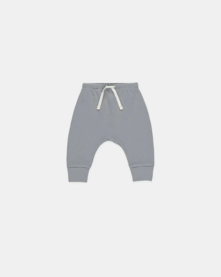 Corduroy clothes for kids School going kids' wear Quincy Mae Drawstring Pant - Blue