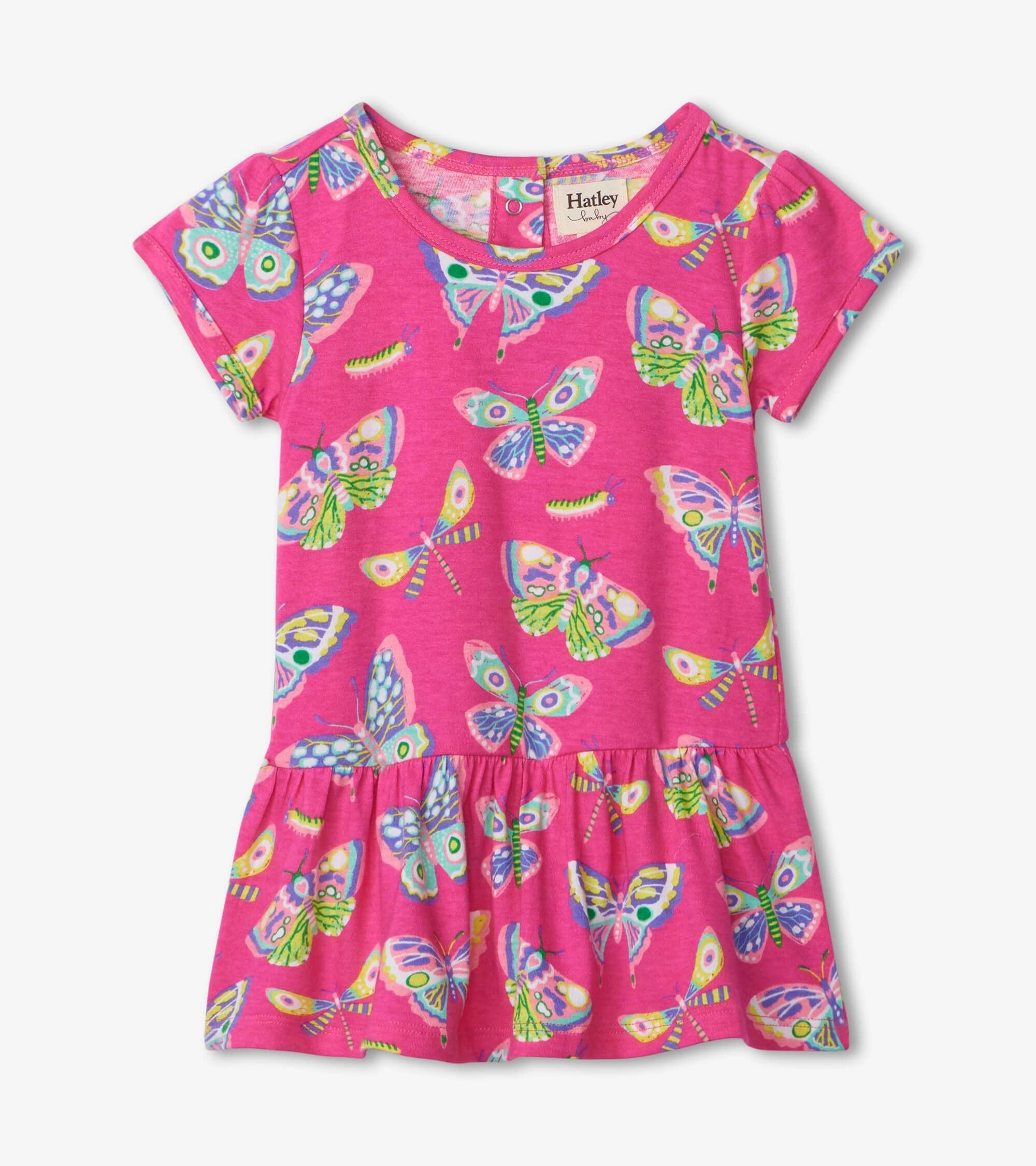 Hatley Baby Gathered Dress - Botanical Butterflies Skiing wear for children