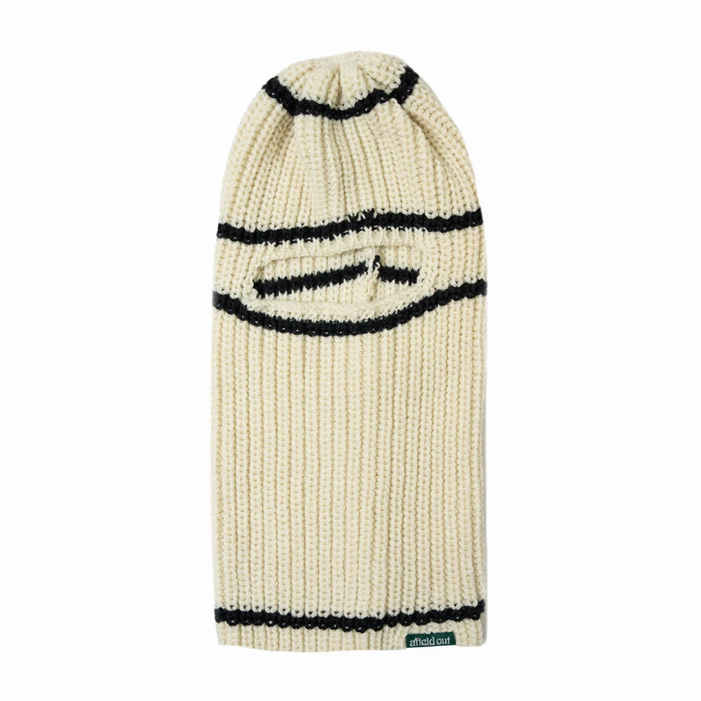 Wardrobe Essential Afield Out Striped Balaclava 'White'
