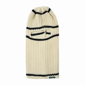 Wardrobe Essential Afield Out Striped Balaclava 'White'