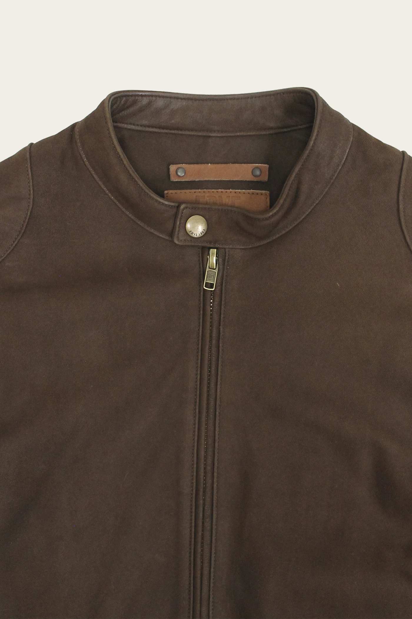 Distressed Effect Urban mood fit Gannon Racer Jacket