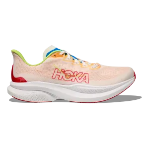 Hoka Mach 6 - White - Solar Flare Thermoplastic Polyurethane Cage